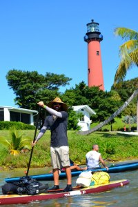 Justin Riney at Lighthouse Riney at Jupiter Lighthouse